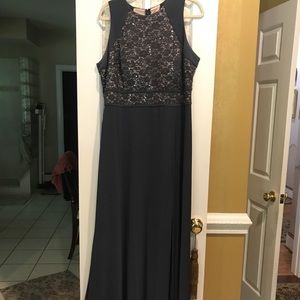 Long Navy Dress